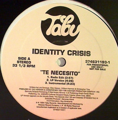 Identity Crisis (2) : Te Necesito (12