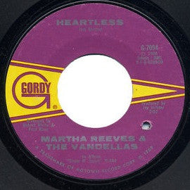 Martha Reeves & The Vandellas : Taking My Love (And Leaving Me)  (7