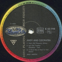 Load image into Gallery viewer, Andy Griffith : Andy And Cleopatra (LP, Album, Mono)