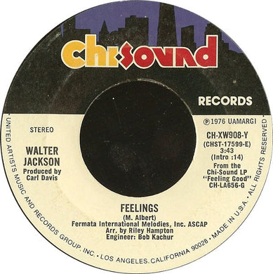 Walter Jackson : Feelings / Words (Are Impossible) (7
