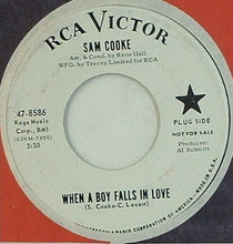 Load image into Gallery viewer, Sam Cooke : When A Boy Falls In Love / The Piper (7", Single, Promo)
