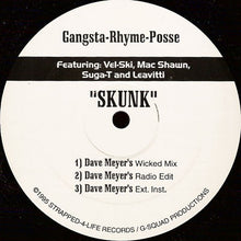 Load image into Gallery viewer, Gangsta Rhyme Posse : Skunk (12&quot;)