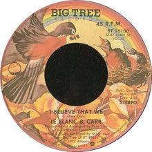 Load image into Gallery viewer, LeBlanc &amp; Carr : Falling (7", Single)