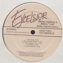 Load image into Gallery viewer, Shirley &amp; Squirrely : Live (LP, Album)