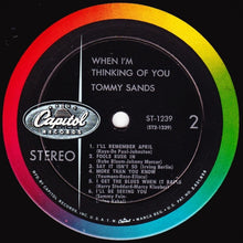 Load image into Gallery viewer, Tommy Sands : When I'm Thinking Of You (LP, Album)