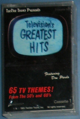 Various : Television's Greatest Hits (65 TV Themes! From The 50's And 60's) (2xCass, Comp)