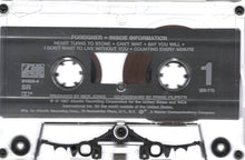 Load image into Gallery viewer, Foreigner : Inside Information (Cass, Album, SR,)