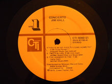 Load image into Gallery viewer, Jim Hall : Concierto (LP, Album, Gat)