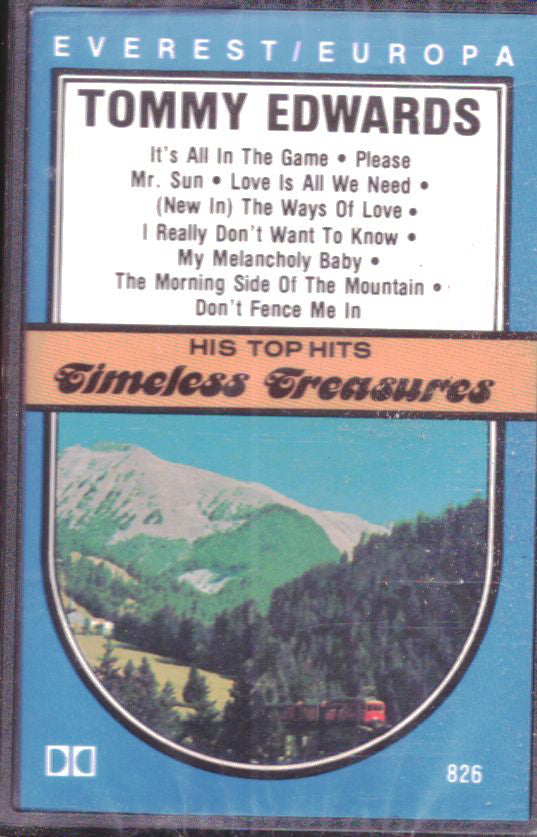 Tommy Edwards : His Top Hits - Timeless Treasures (Cass, Comp)