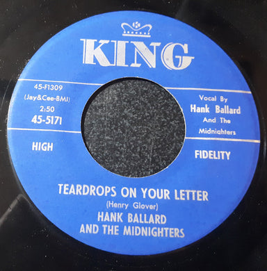 Hank Ballard & The Midnighters : Teardrops On Your Letter / The Twist (7