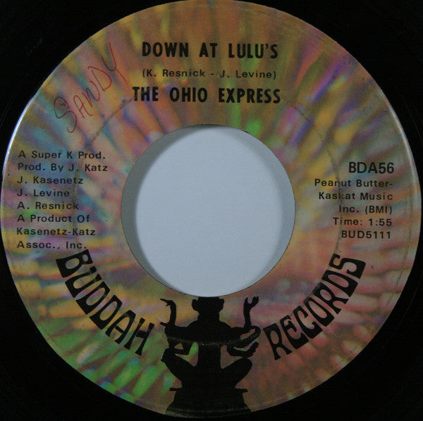 Ohio Express : Down At Lulu's / She's Not Comin' Home (7