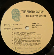 Load image into Gallery viewer, Pointer Sisters : The Pointer Sisters (LP, Album, Ter)