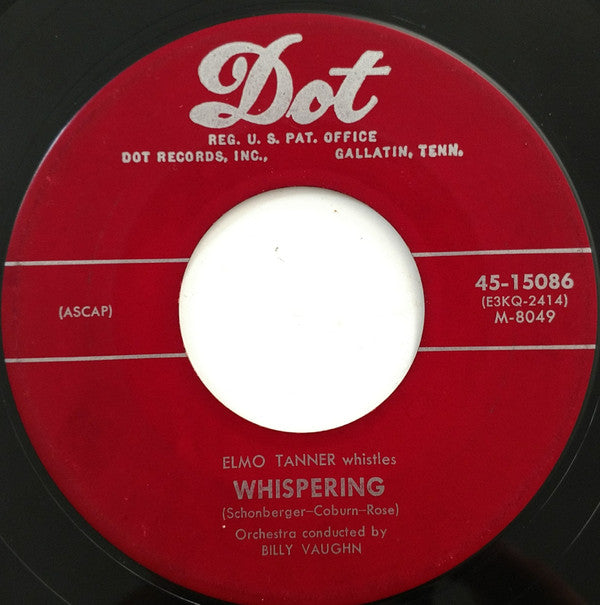 Buy Elmo Tanner The Whistler And His Dog / Whispering (7") Online for