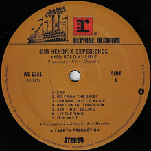 Load image into Gallery viewer, The Jimi Hendrix Experience : Axis: Bold As Love (LP, Album, RE, SRC)