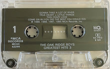 Load image into Gallery viewer, The Oak Ridge Boys : Greatest Hits Volume Three (Cass, Comp, Dol)