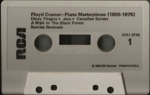 Floyd Cramer : Piano Masterpieces 1900-1975 (Cass, Comp, RE)