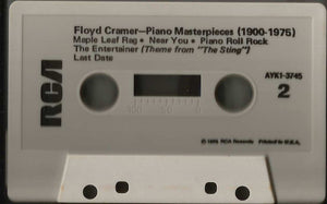 Floyd Cramer : Piano Masterpieces 1900-1975 (Cass, Comp, RE)