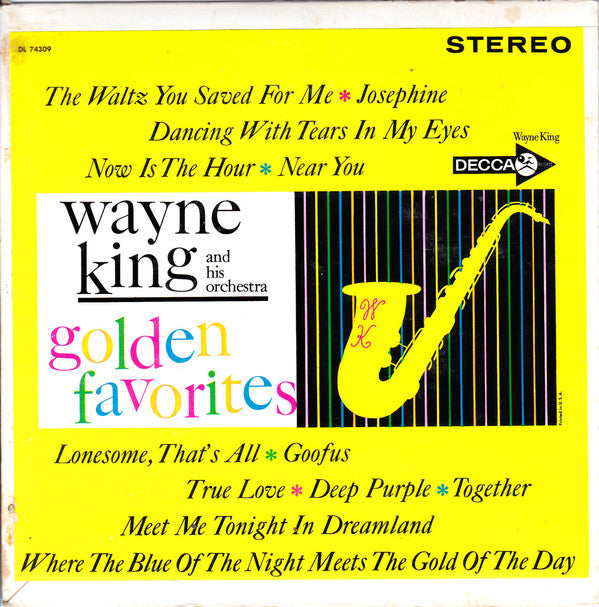 Wayne King And His Orchestra : Golden Favorites (7