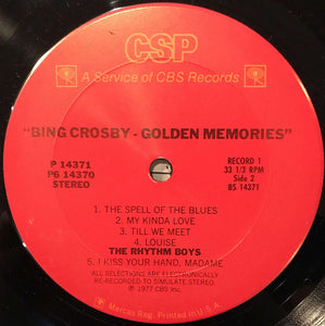 Bing Crosby : Bing Crosby Golden Memories (6xLP, Comp, RM + Box)