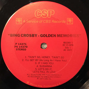 Bing Crosby : Bing Crosby Golden Memories (6xLP, Comp, RM + Box)