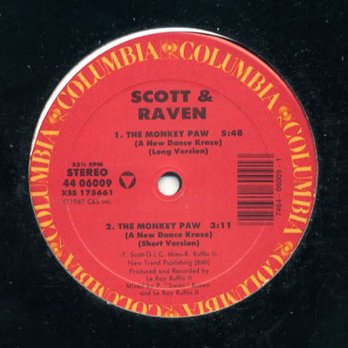 Scott & Raven : The Monkey Paw (A New Dance Kraze) (12