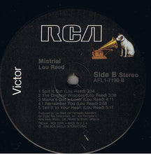 Load image into Gallery viewer, Lou Reed : Mistrial (LP, Album, Ind)