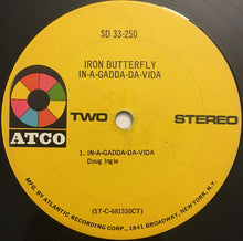 Load image into Gallery viewer, Iron Butterfly : In-A-Gadda-Da-Vida (LP, Album, M/Print, RP, Ter)