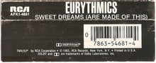 Load image into Gallery viewer, Eurythmics : Sweet Dreams (Are Made Of This) (Cass, Album, Gri)