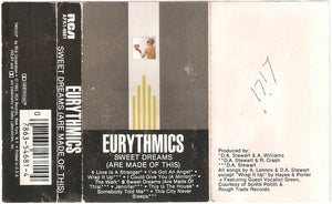 Eurythmics : Sweet Dreams (Are Made Of This) (Cass, Album, Gri)
