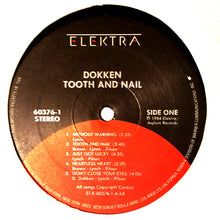 Load image into Gallery viewer, Dokken : Tooth And Nail (LP, Album, AR )