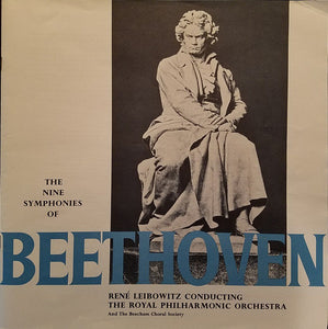 Ludwig van Beethoven, René Leibowitz, The Royal Philharmonic Orchestra, The Beecham Choral Society : The Nine Symphonies Of Beethoven (7xLP, Club + Box)