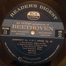 Load image into Gallery viewer, Ludwig van Beethoven, René Leibowitz, The Royal Philharmonic Orchestra, The Beecham Choral Society : The Nine Symphonies Of Beethoven (7xLP, Club + Box)