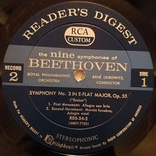 Load image into Gallery viewer, Ludwig van Beethoven, René Leibowitz, The Royal Philharmonic Orchestra, The Beecham Choral Society : The Nine Symphonies Of Beethoven (7xLP, Club + Box)