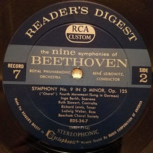 Load image into Gallery viewer, Ludwig van Beethoven, René Leibowitz, The Royal Philharmonic Orchestra, The Beecham Choral Society : The Nine Symphonies Of Beethoven (7xLP, Club + Box)