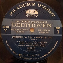 Load image into Gallery viewer, Ludwig van Beethoven, René Leibowitz, The Royal Philharmonic Orchestra, The Beecham Choral Society : The Nine Symphonies Of Beethoven (7xLP, Club + Box)