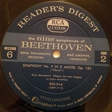 Load image into Gallery viewer, Ludwig van Beethoven, René Leibowitz, The Royal Philharmonic Orchestra, The Beecham Choral Society : The Nine Symphonies Of Beethoven (7xLP, Club + Box)