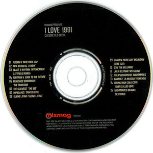 Various : I Love 1991 (CD, Comp, Mixed)