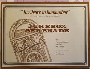 Various : The Years To Remember Volume 1: Jukebox Serenade (3xLP, Comp)