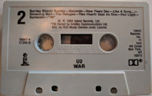 Load image into Gallery viewer, U2 : War (Cass, Album, Club, RCA)