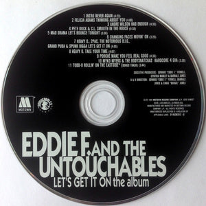 DJ Eddie F And The Untouchables (4) : Let's Get It On (The Album) (CD, Album)