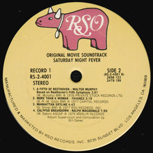Load image into Gallery viewer, Various : Saturday Night Fever (The Original Movie Sound Track) (2xLP, Album, RP, Pit)
