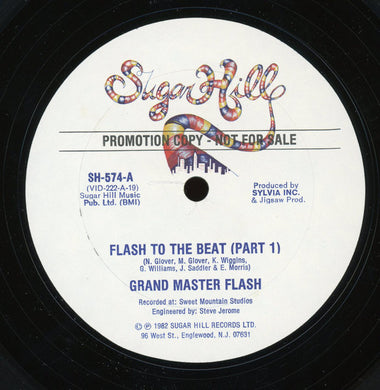 Grandmaster Flash : Flash To The Beat (12