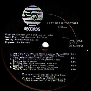 El Coco : Let's Get It Together (LP, Album)