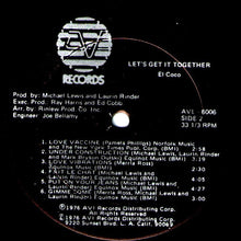 Load image into Gallery viewer, El Coco : Let&#39;s Get It Together (LP, Album)