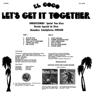 El Coco : Let's Get It Together (LP, Album)