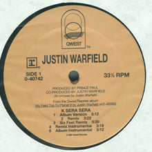 Load image into Gallery viewer, Justin Warfield : K Sera Sera / Dip Dip Divin&#39; (12&quot;)