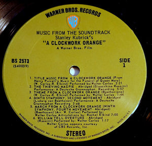 Various : Stanley Kubrick's A Clockwork Orange (LP, Album, RP, San)