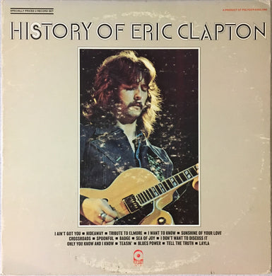 Eric Clapton : History Of Eric Clapton (LP, Comp, RE, PRC)