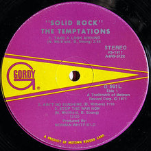 Load image into Gallery viewer, The Temptations : Solid Rock (LP, Album, Ind)