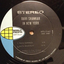 Load image into Gallery viewer, Ravi Shankar, Alla Rakha : Ravi Shankar In New York (LP, Gat)